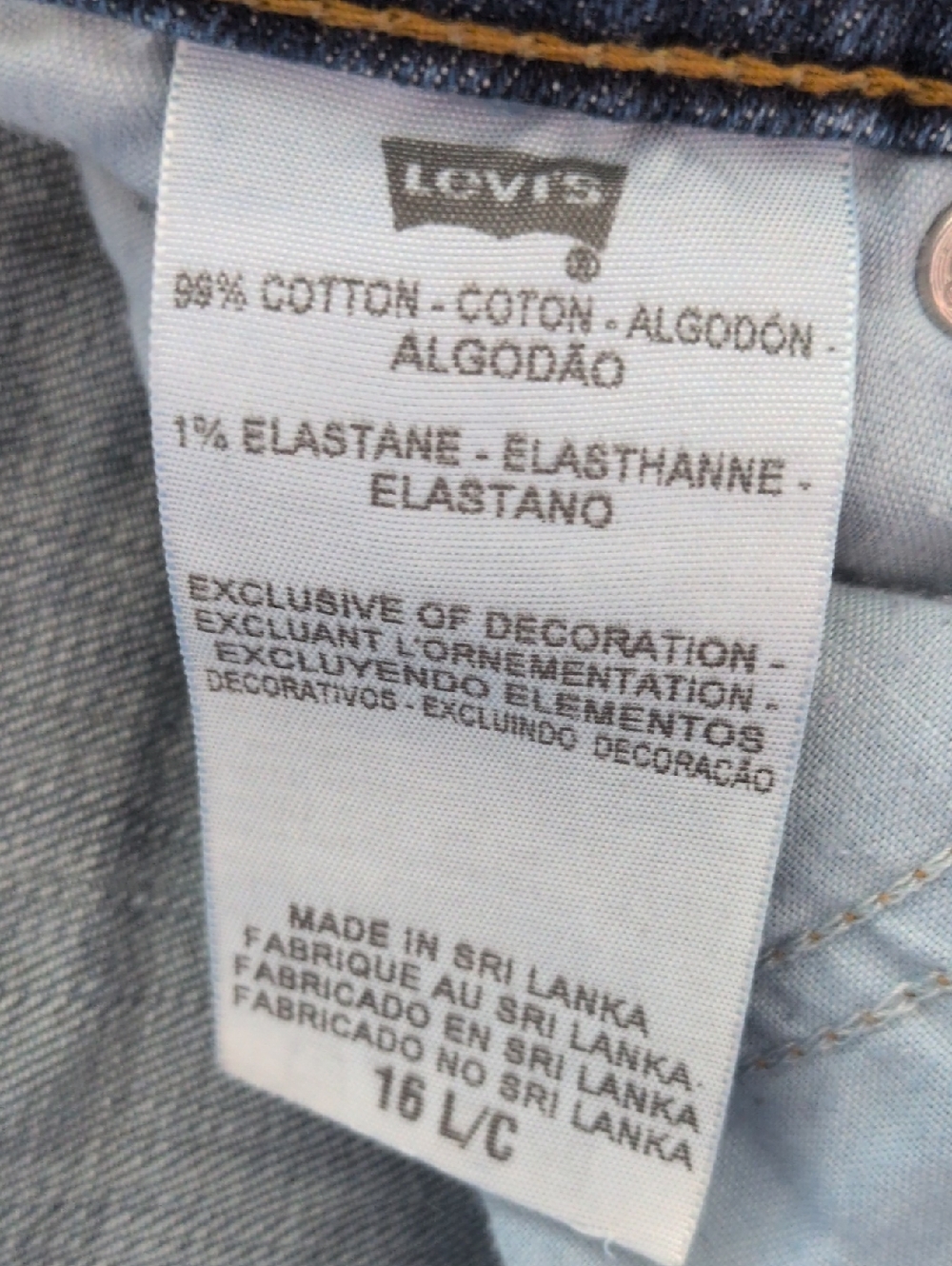 Levi's Women's 515 Bootcut Jeans - 16L - Picture 11 of 11